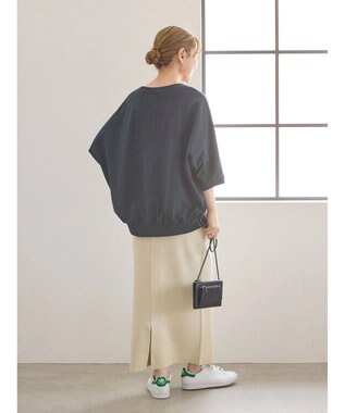 AMERICAN HOLIC ドルマンミニ裏毛プルオーバー① Dark Navy