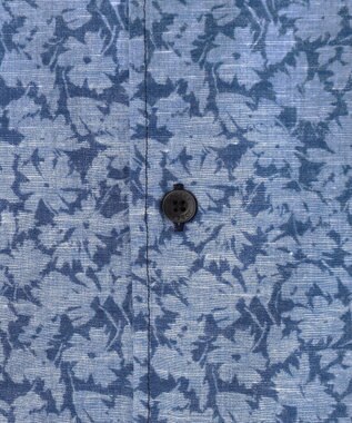 JOSEPH ABBOUD 【清涼感】テクスチャライズドライ フラワーエアリノ シャツ ネイビー系6