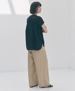 UNFILO BEAUTY FORM-T バックシャーリング Tシャツ ブラック