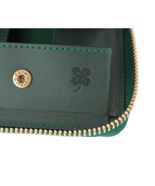genten クアドリフォリオ ミニ財布 エメラルド