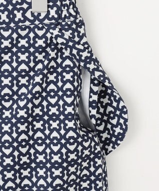 23区GOLF 【WOMEN】モノグラム ポケッタブルレインパンツ ネイビー系5