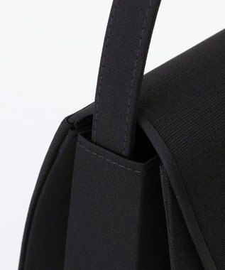 自由区 FORMAL 【日本製】米沢織 インナーマグネット ハンドバッグ ブラック系