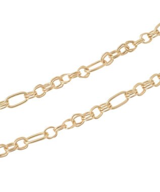 AMERICAN HOLIC ボリュームチェーンショートネックレス Gold