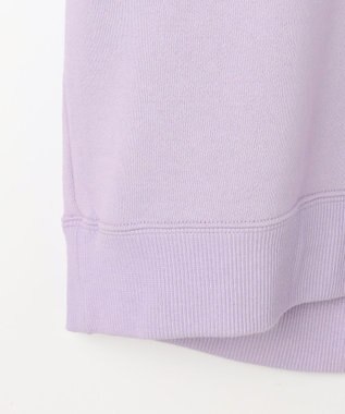J.PRESS LADIES 【WEB限定】ロゴ裏毛 パーカー 【WEB限定】ラベンダー系