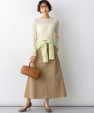 23区 コンビカラー リング ネックレス ゴールド系