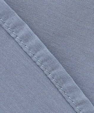 Feroux 【洗える】フリルシャツ ブラウス ブルー系