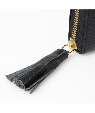 UNBILLION ペルケ perche / カラーコンビジャバラ・カードウォレット ブラック