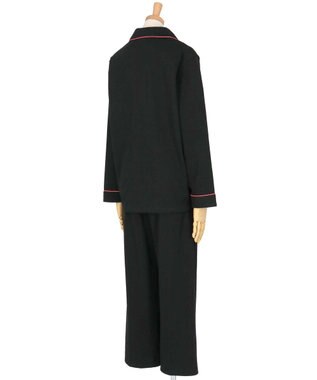 une nana cool 【綿混】天竺パジャマ MADE WITH LIBERTY FABRIC ブラック