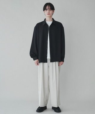 WEGO トロミBIGシャツ ブラック