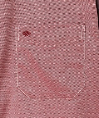 JOSEPH ABBOUD 【キングサイズ・オーガニックコットン使用】JOE COTTON ストレッチオックス シャツ ワイン系