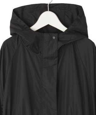 MOONBAT 【撥水】LIGNAGGIO ウエストギャザーフードコート ブラック