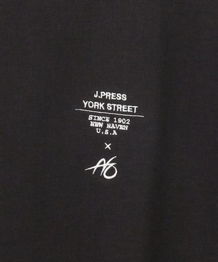J.PRESS YORK STREET 【UNISEX】【NAO YSHIHARAコラボ】MAIKO グラフィック Tシャツ ブラック系