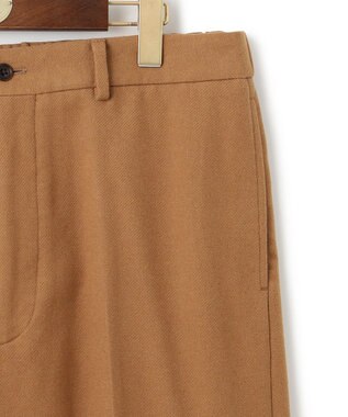 J.PRESS MEN カシミヤタッチワイド イージーパンツ ベージュ系