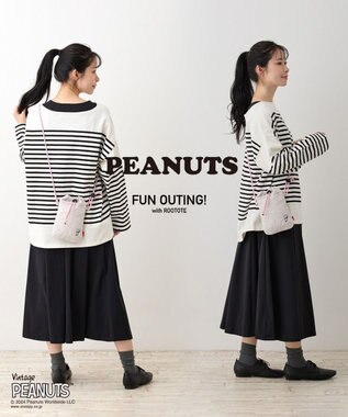 ROOTOTE 8405【スヌーピー】IP.ベビールー.キルト.ピーナッツ-9Q 03：グレー
