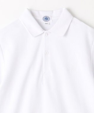 J.PRESS KIDS 【140-170cm】40/2鹿の子 半袖 ポロシャツ ホワイト系