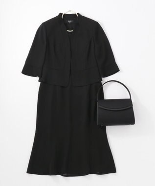 自由区 FORMAL 【定番】シンプルハンドバッグ ブラック系