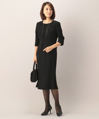 自由区 FORMAL 【定番】シンプルハンドバッグ ブラック系