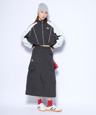 OP／FILA 【Kappa】ロングスカート ブラック