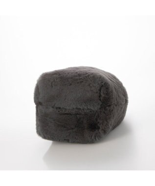 UNBILLION カシュカシュ cachecache / フリルハンドルエコファー巾着バッグ GY