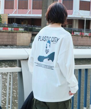 WEGO 【ユニセックス着用ITEM】ガールフレンドグラフィックBIGロンT（LS） ホワイト