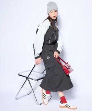 OP／FILA 【Kappa】ロングスカート ブラック