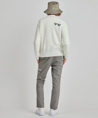 PW CIRCULUS 【MEN】スエードライクテーパードパンツ グレー系