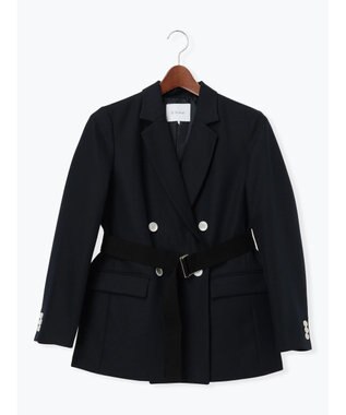 Te chichi デタッチベルトテーラードジャケット《2026 spring catalog item》 ネイビー