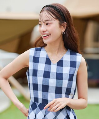 Tiaclasse ツイストデザインブレイドカチューシャ ブラック(幅細タイプ）