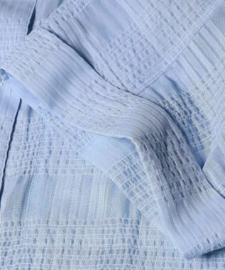 Paul Smith ワッシャーチェック シアー シャツ ライトブルー