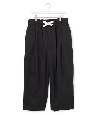 J.PRESS YORK STREET 【UNISEX】バギーフィットパンツ ブラック系