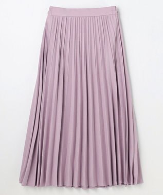 ANY 【新色追加/ウエストゴム】ウーリッシュプリーツスカート ラベンダー