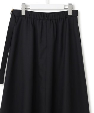 23区 S 【VERY10月号掲載】メリノウールサテン スカート ブラック系