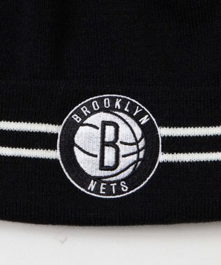 WEGO 【ユニセックス着用ITEM】別注NBA　ポンポンニットキャップ ブラック