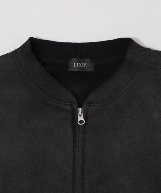 WEGO ブラストダブルZIPスウェットカーディガン ブラック