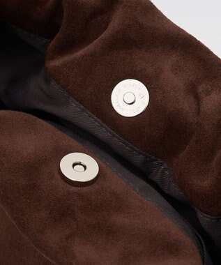 russet 【WEB限定】スエード巾着4WAYショルダーバッグ(CE-1793-WEB) D.Brown