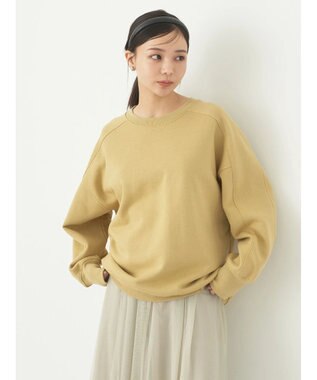 earth music&ecology 裏起毛チュニック Yellow