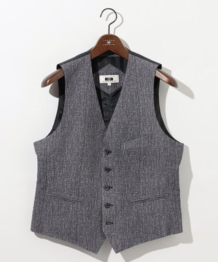 JOSEPH ABBOUD 【ストレッチ・洗える・軽量・防しわ・速乾・エコ撥水】ライトウェーブベスト グレー系