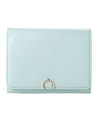 LANVIN en Bleu サンドニ 二つ折り中Lファスナー財布