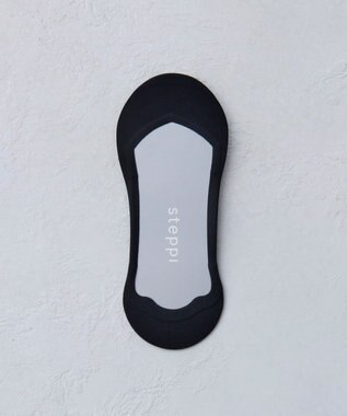 steppi 【抗菌防臭】パンプス用 フットカバー 浅履きタイプ ブラック系