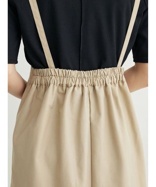 Green Parks サス付きスカート Beige