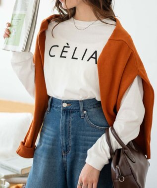 WEGO 【WEB限定】クルーネックプリントロンT 柄1