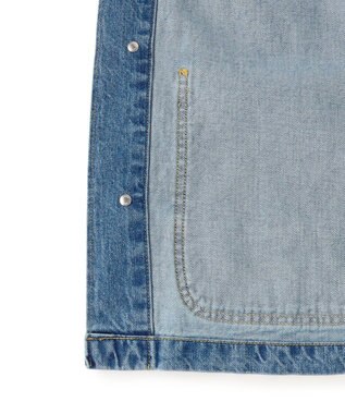 J.PRESS MEN ヴィンテージライク デニム カバーオール サックスブルー系