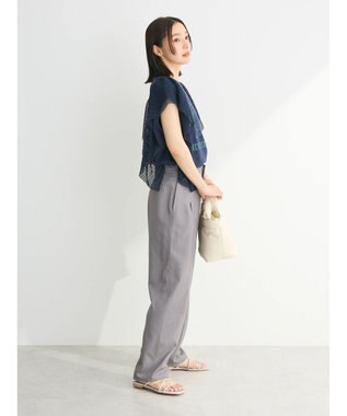 Green Parks ・ＳＵＧＡＲ　ＳＰＯＯＮ　ＴＩＧＥＲｐｔラッフルフレンチＴ Navy