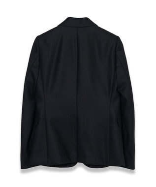 JOSEPH 【WEB&OUTLET限定】ハイカウントサキソニー　シングルブレストジャケット Black