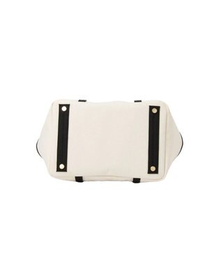 LANVIN en Bleu LANVIN en Bleu ランバンオンブルー ジュール トートバッグ ポーチ付 M アイボリー