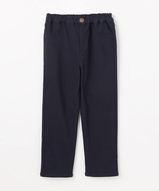 ANY KIDS 7days 裏起毛ガーリーパンツ ネイビー