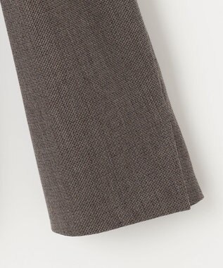 J.PRESS LADIES S 【洗える】T/Rアルガンシルク テーラード ジャケット ブラウン系