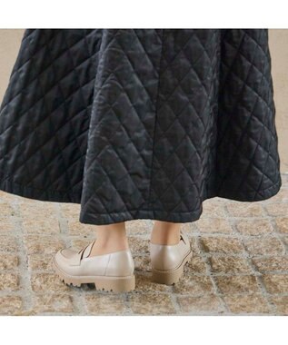 MODE ET JACOMO <MODE ET JACOMO>厚底コインローファー ベージュ