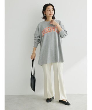 Green Parks らくスレパンツ Ecru