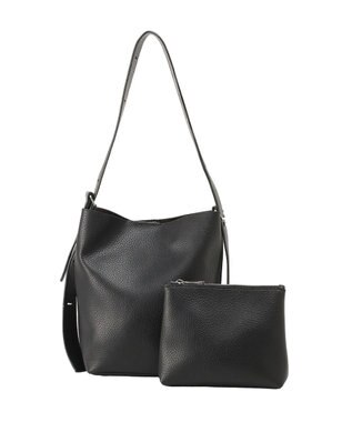 AMERICAN HOLIC 【2点SET】2WAYショルダーバッグinポーチ Black